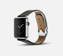 Leather Deployant Band - Apple Watch Monowear