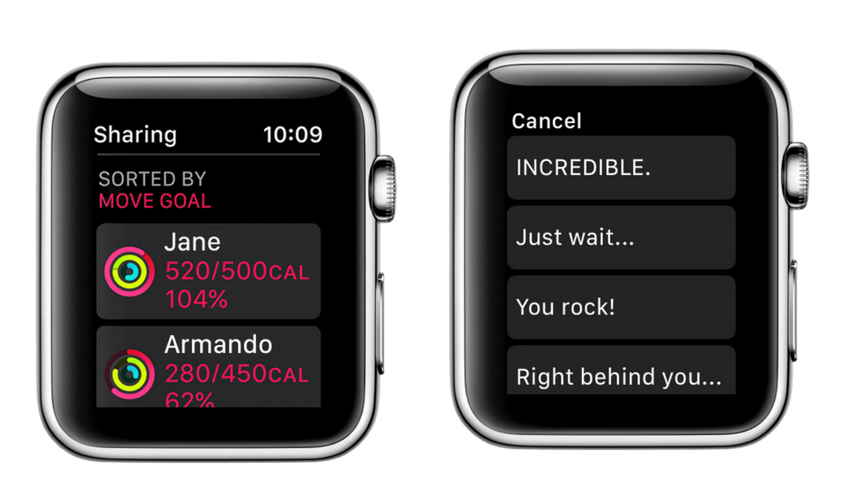 Make Exercise Social with The Apple Watch