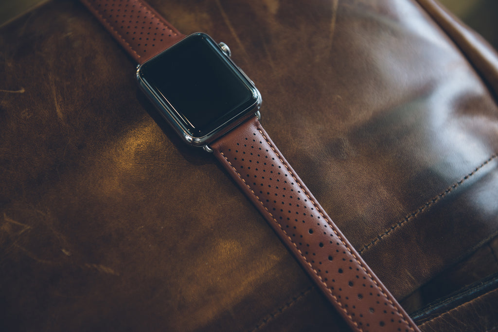 Product Spotlight: Perforated Leather Watch Band